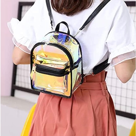 Iridescent mini backpack - Picture 2 of 5